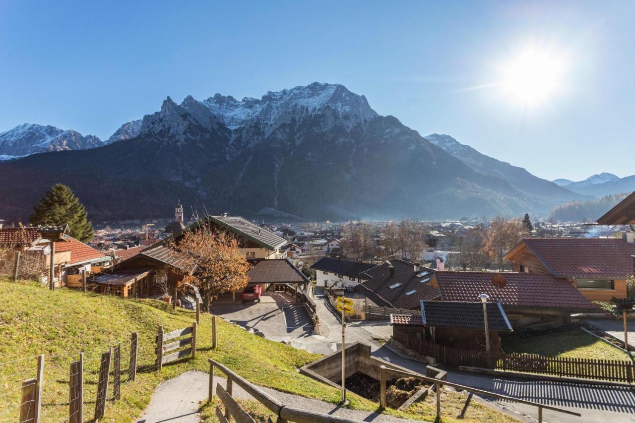 Ferienwohnung Granat Mittenwald Luaran gambar